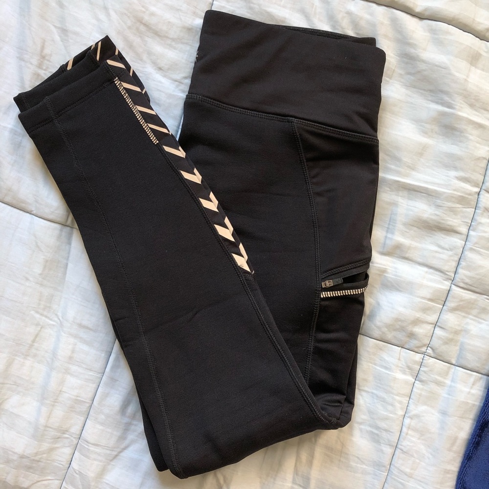 Athleta Polartec Reflective leggings